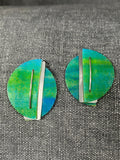 Miro Blue-green Studs