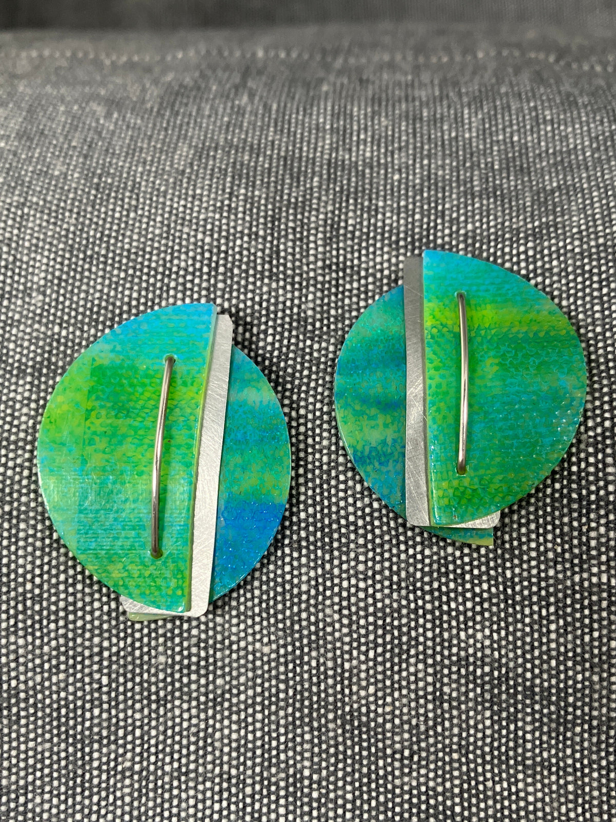 Miro Blue-green Studs