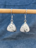 Merlinite Triangle Earrings