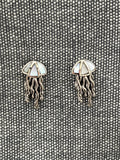 Mother Of Pearl Jellyfish Studs