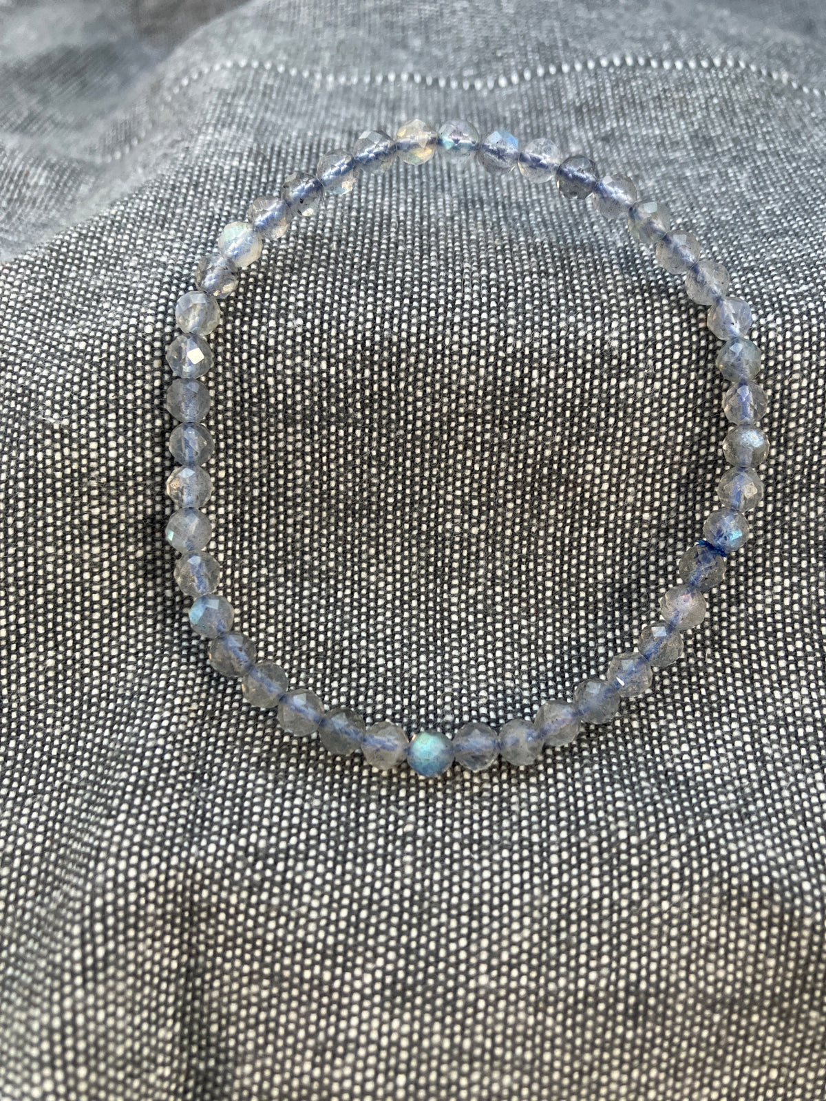 Labradorite Sparkly Beaded Bracelet