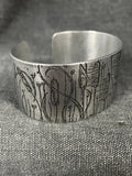 Bullrush Aluminium Cuff