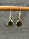 Labradorite Pear Earrings