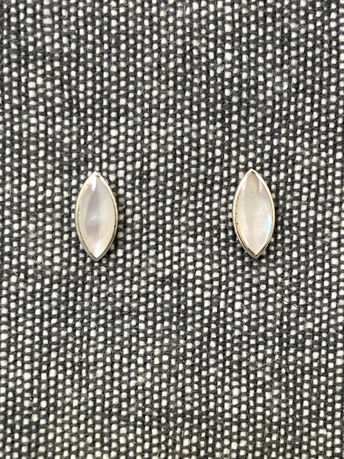 Mother Of Pearl Marquise Studs