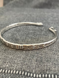 Patterned Hook End Cuff