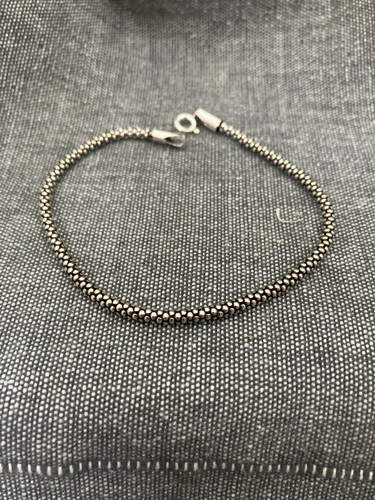 Popcorn Chain Bracelet