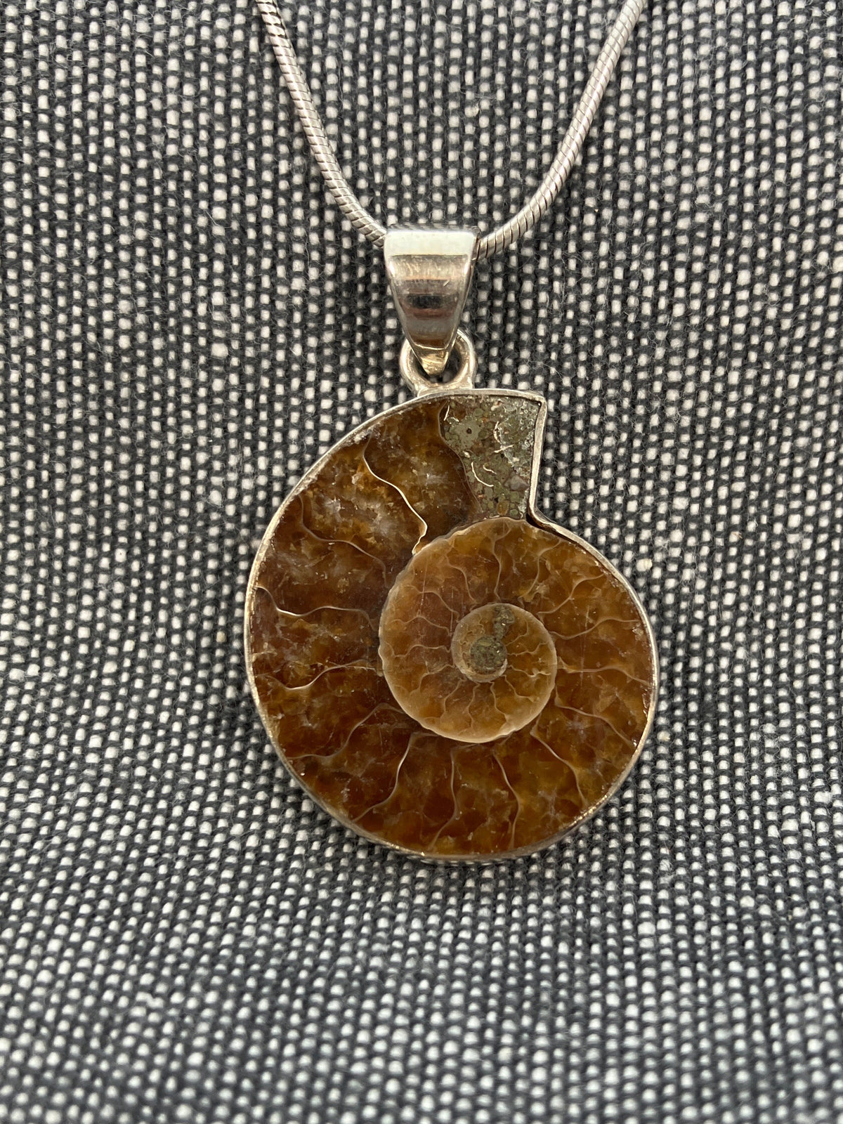 Ammonite Pendant 3
