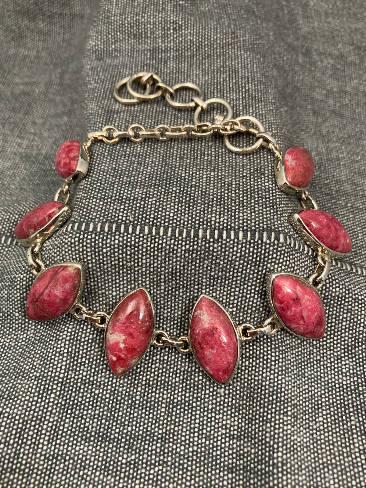 Thulite Marquise Bracelet
