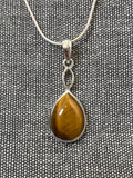 Tigers Eye Loop Top Pendant