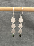 Turquoise Triple Drop Earrings