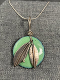 Green Leafy Pendant