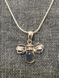 Labradorite Bee Pendant