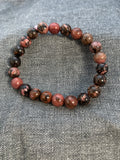 Rhodonite Beaded Bracelet