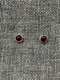 Garnet 5mm Studs