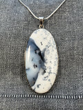 Merlinite Long Oval Pendant