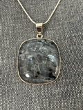 Larvikite Square Pendant