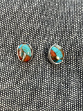Oyster Mohave Oval Studs
