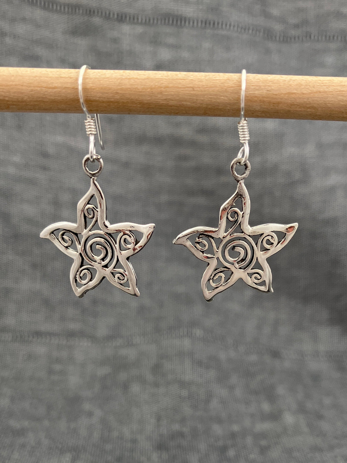 Wavy Star Earrings