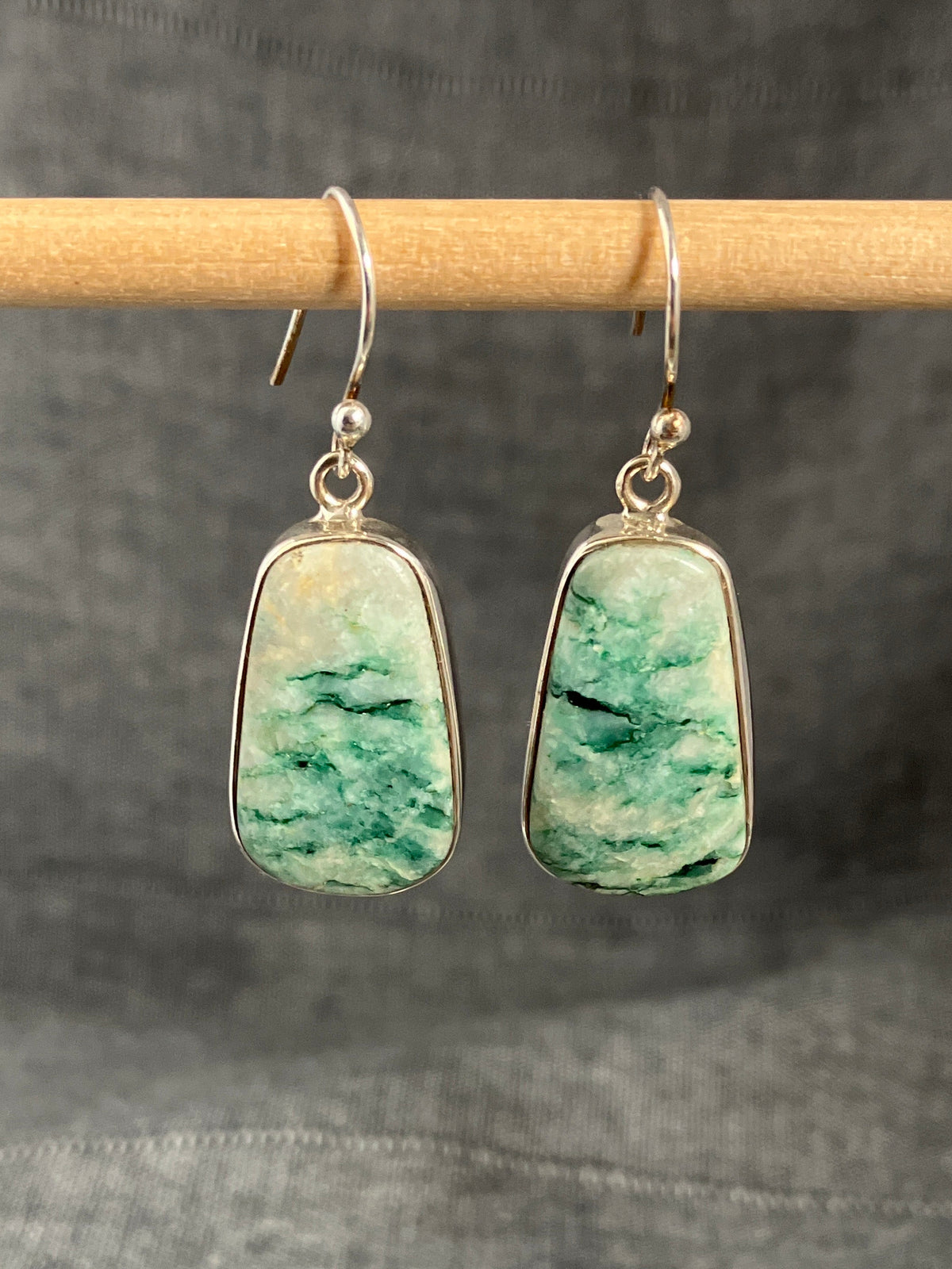 Mariposite Oblong Earrings