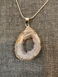 Agate Druzy Pendant