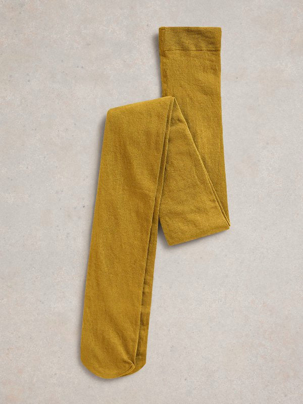 Patty Plain Tights Chartreuse