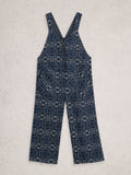 Viola Linen Dungaree Navy