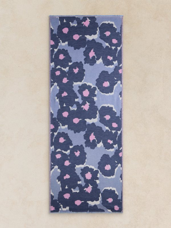 Selma Midweight Scarf Blue Pr
