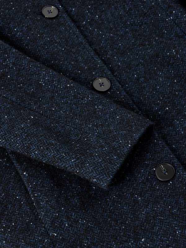 Kaia Tweedy Coat Navy