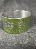 Fern Lime Green Cuff