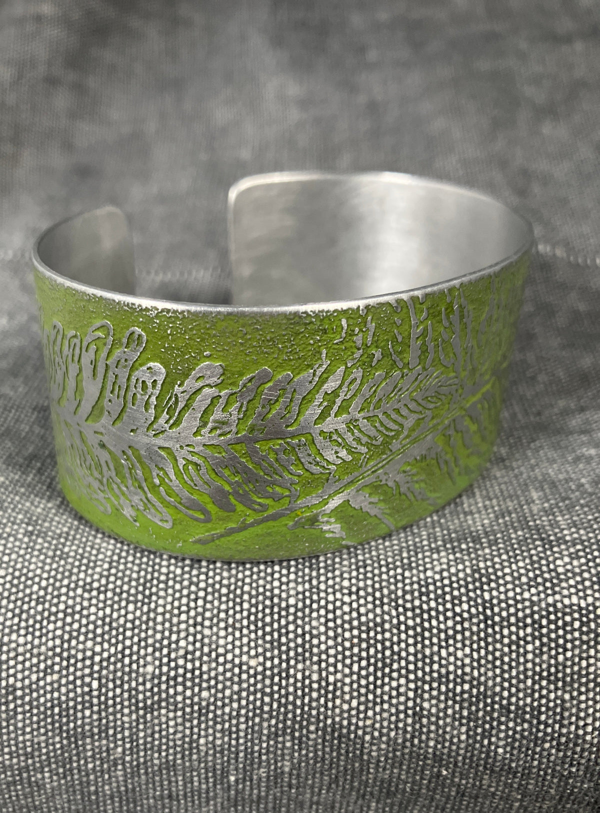 Fern Lime Green Cuff