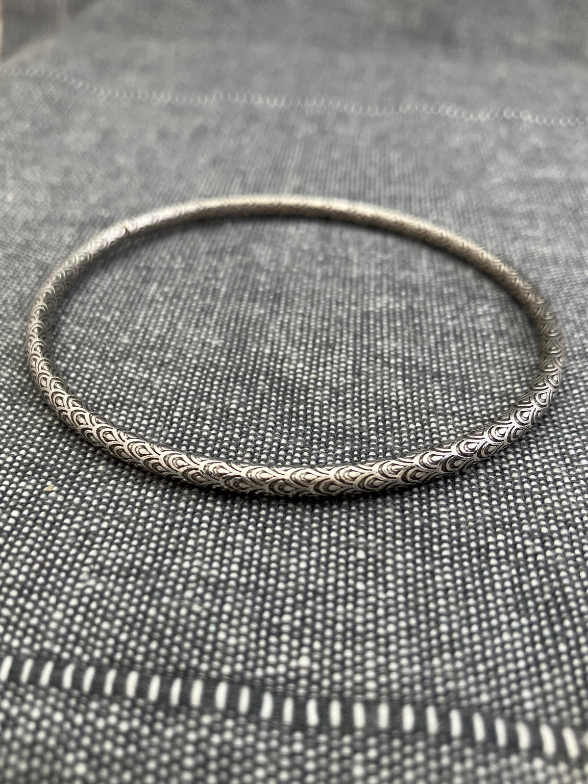 Patterned Opening Bangle