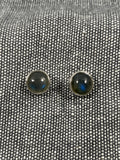 Labradorite Round Studs