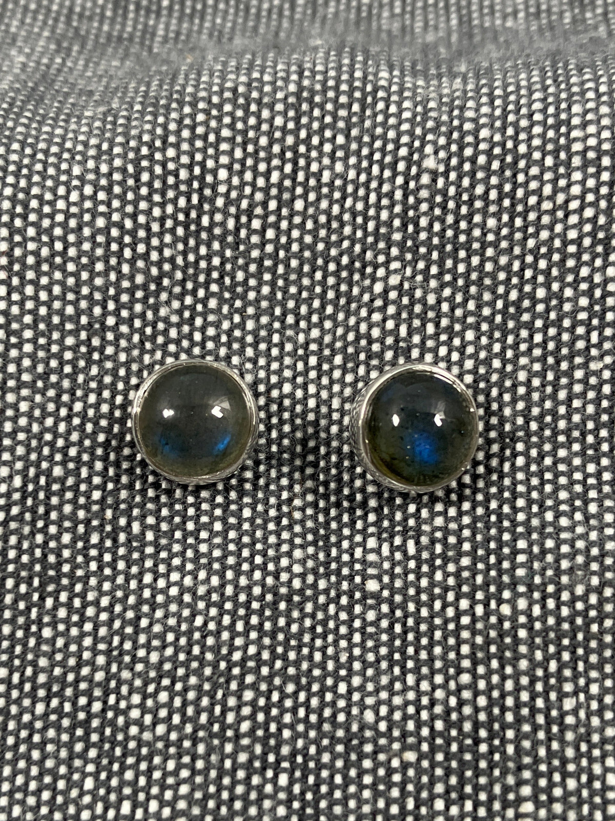 Labradorite Round Studs