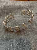 Spirals Cuff Bangle