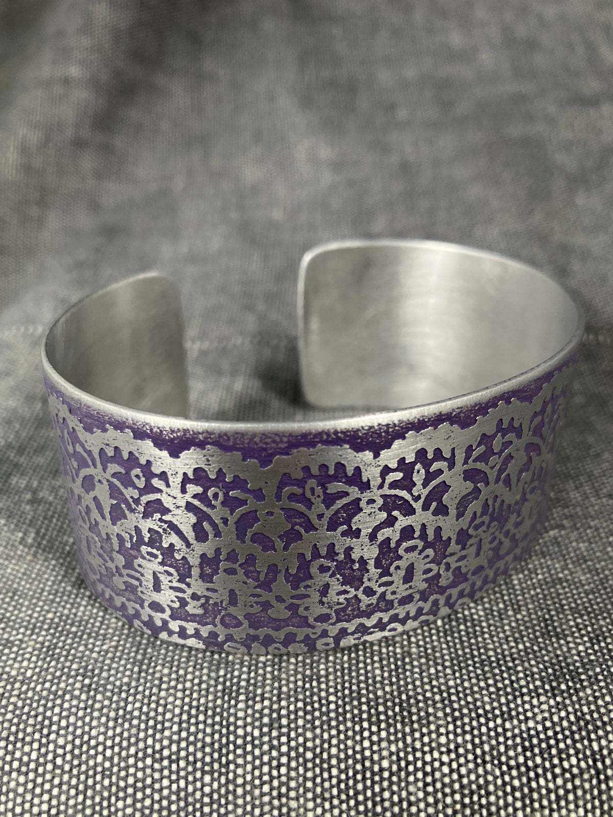 Lace Purple Cuff