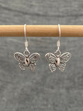 Filigree Butterfly Earrings