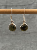 Labradorite Round Earrings