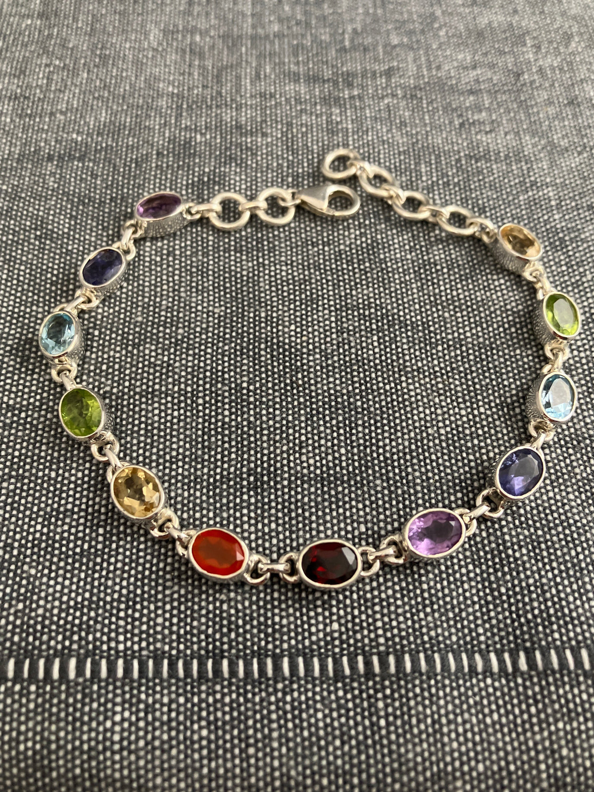 Chakra Ovals Bracelet