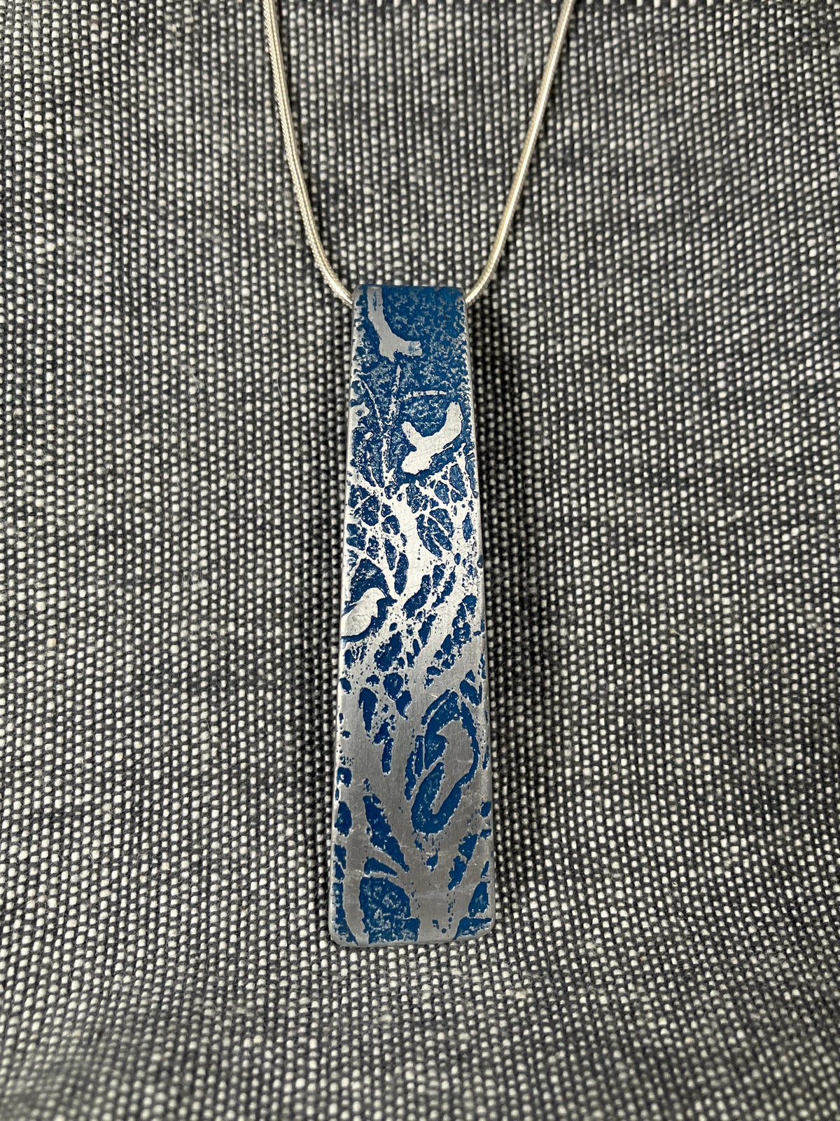 Blue Rookery Overlap Pendant