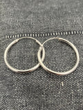 Simple Sleeper Hoops – 25mm