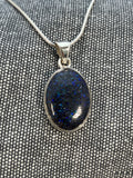 Andamooka Opal Oval Pendant