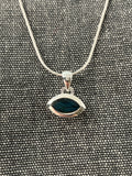 Labradorite Sideways Eye Pendant