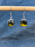 Bumblebee Jasper Small Square Earrings
