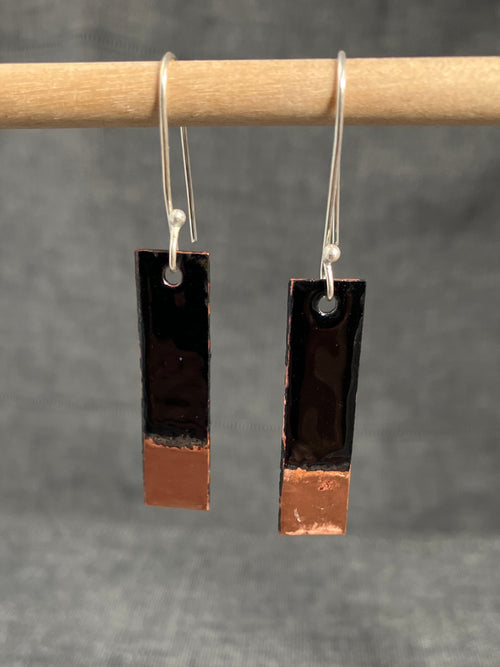 Black Copper Tip Rectangle