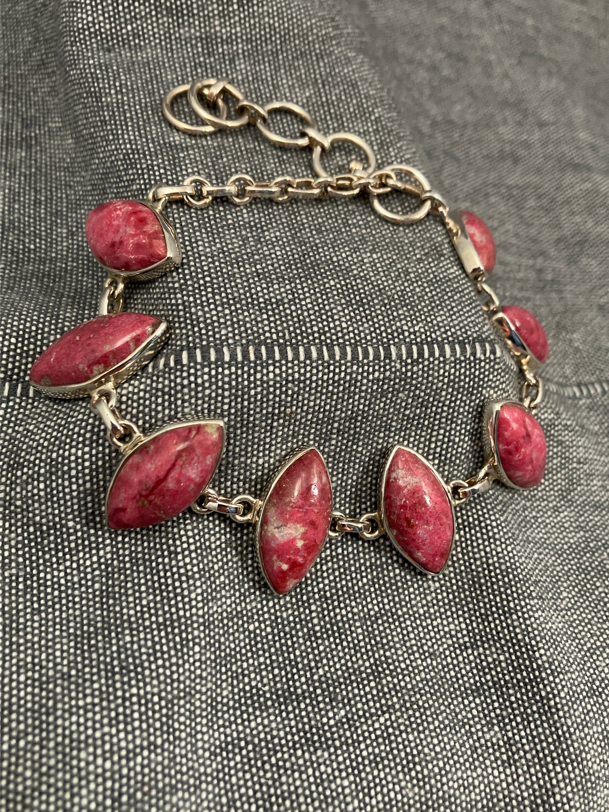 Thulite Marquise Bracelet