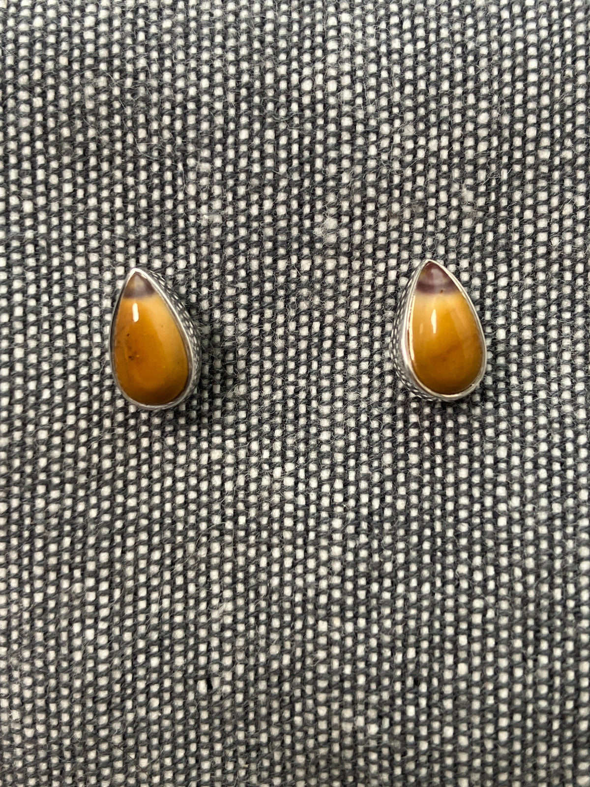 Mookaite Pear Studs