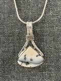 Merlinite Roped Top Pendant