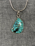 Turquoise Wonky Triangle Pendant