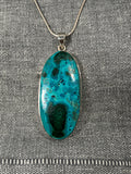 Malacholla Large Long Oval Pendant