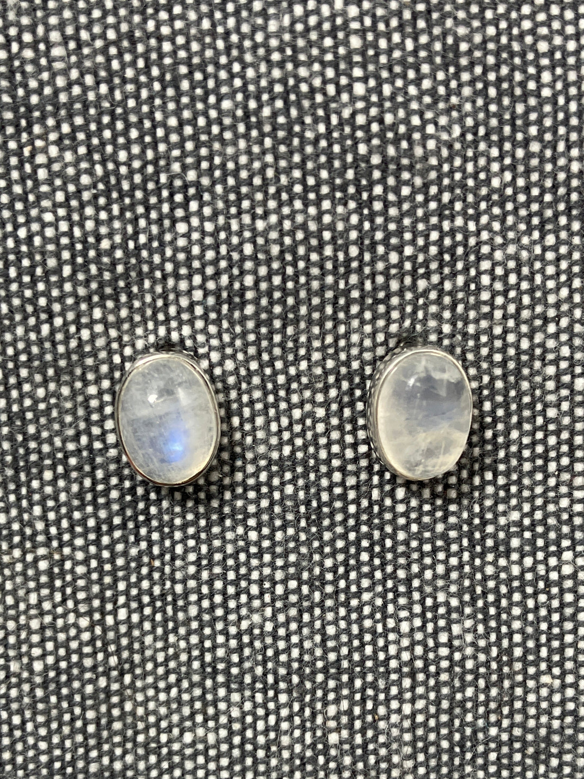 Moonstone Oval Studs